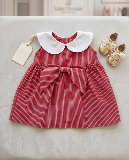 Vestido Charme cereja